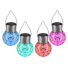 Solar Garden Color Changing Hanging Ball Light